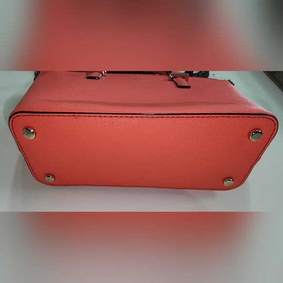Kate Spade Coral Small Tote Crossbody Purse Cedar Street 2way Model Harmony - Picture 8 of 8